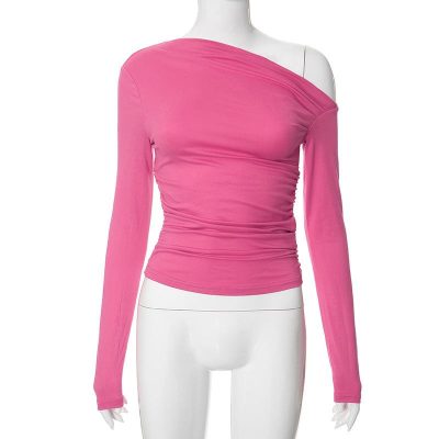 Tops | Womens Slash Crepe Jersey Top Clothing Tops