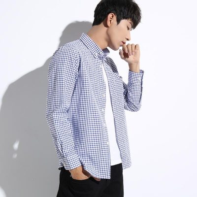 Shirts | Mens Check Fine Piqúe Shirt Clothing Mens